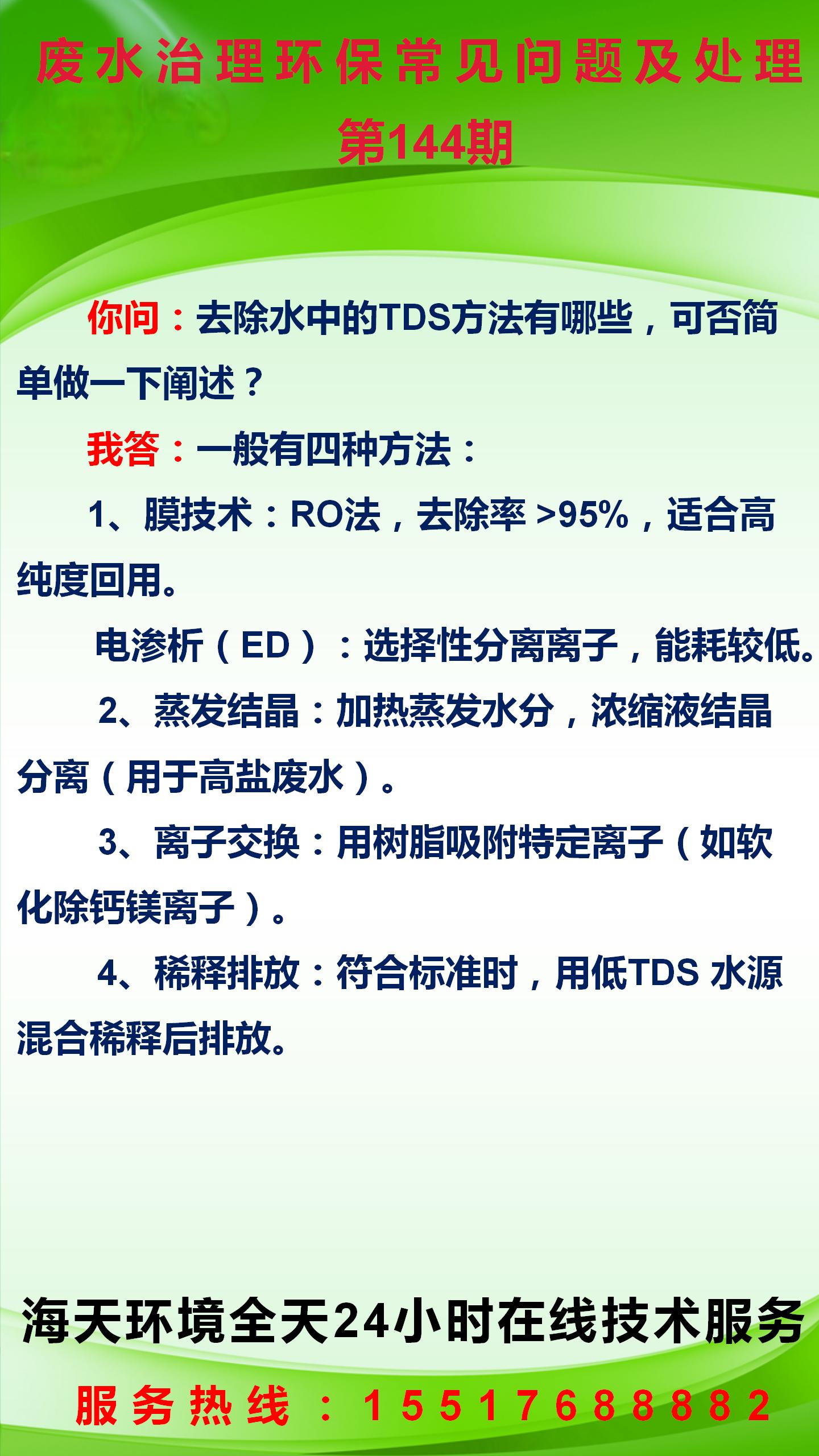 污水治理環(huán)保常見問題及處理 第144期